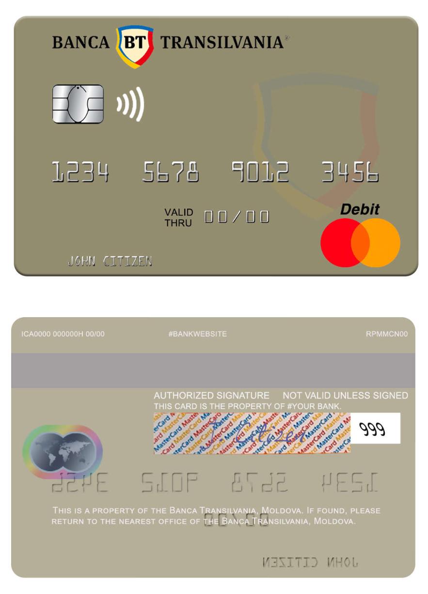 Moldova Banca Transilvania mastercard